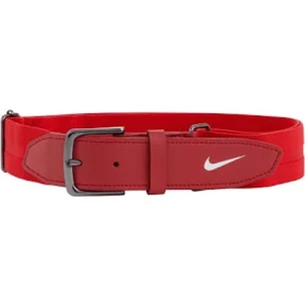 Nike Red Baseball Youth Belt